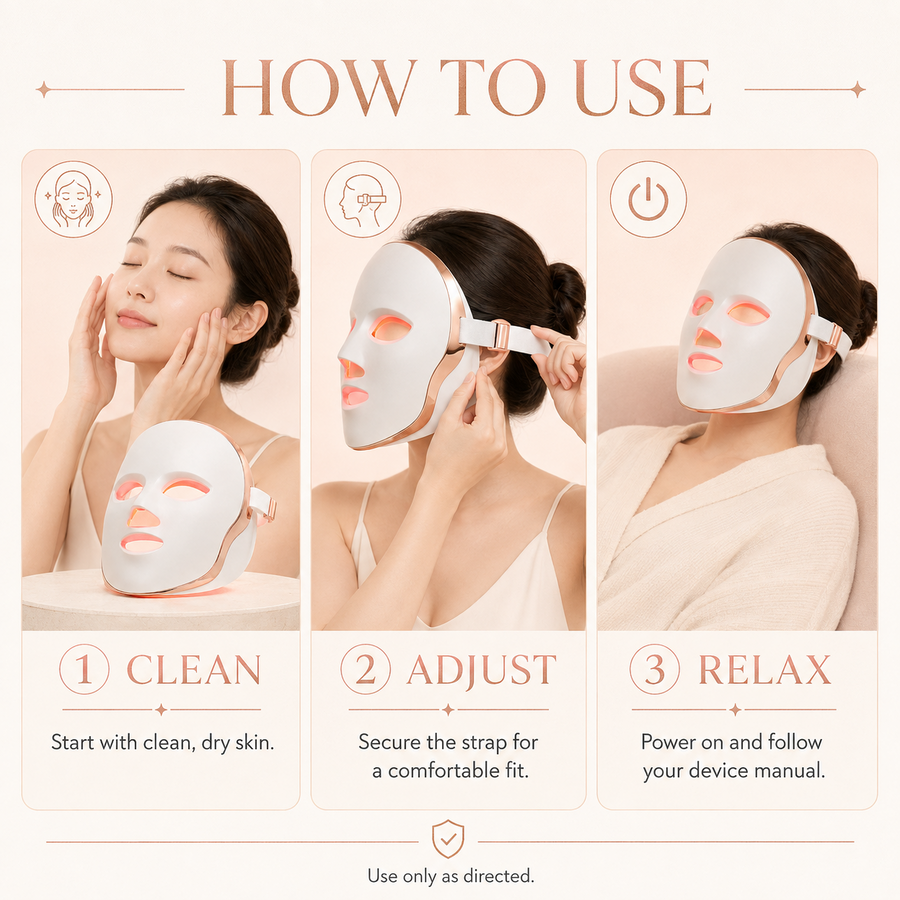 Red Light LED Face Mask